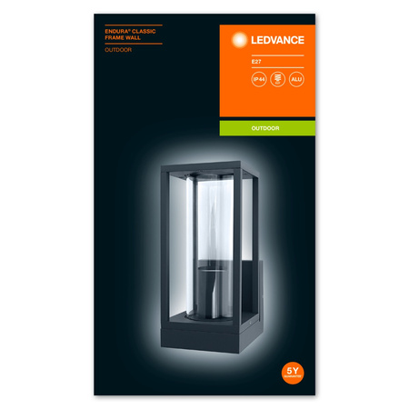Nástěnné svítidlo E27 IP44 Endura CLASSIC FRAME WALL LEDVANCE nástěnné fasádní svítidlo