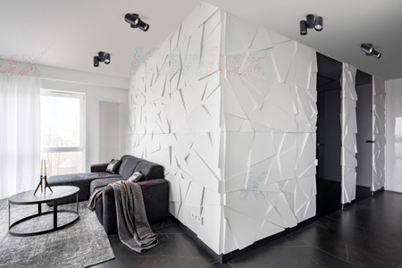 LED reflektor pro povrchovou montáž nastavitelný GU10 černý Blurro Kanlux