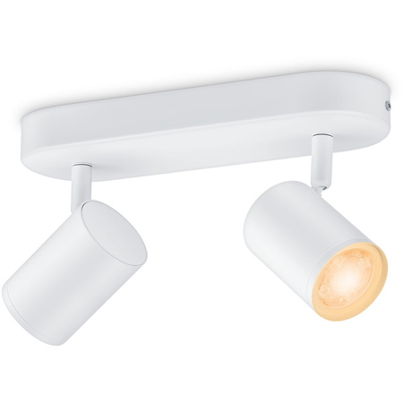 LED stropní svítidlo SPOT rail 2x 5W WHITE + RGB SMART WiFi WiZ