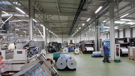 LED 60W 9300lm 4000K neutrální IP65 IK08 chrom HPL2 Pro Kobi lineární hermetické svítidlo