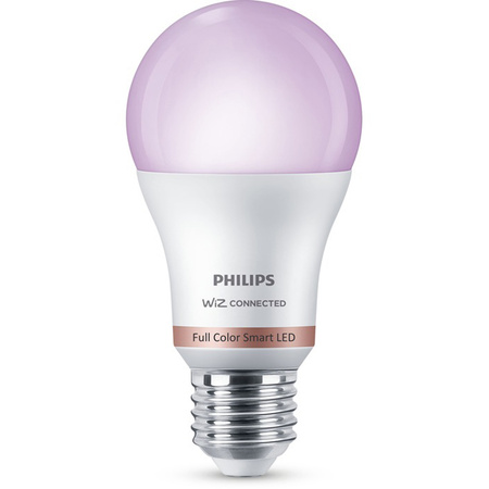LED žárovka E27 A60 8,5W = 60W 2200-6500K TW + RGB SMART WiFi Philips WiZ