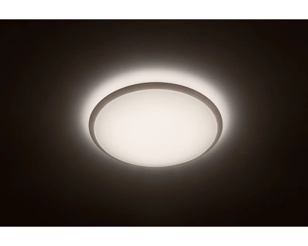 Plafond LED lampa pro povrchovou montáž WAWEL 20W CCT stmívatelná 38cm bílá kulatá PHILIPS