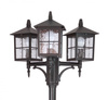 Venkovní zahradní lampa LANTERN E27 Venice OGMWN 3 KW 180-280cm černá Su-Ma