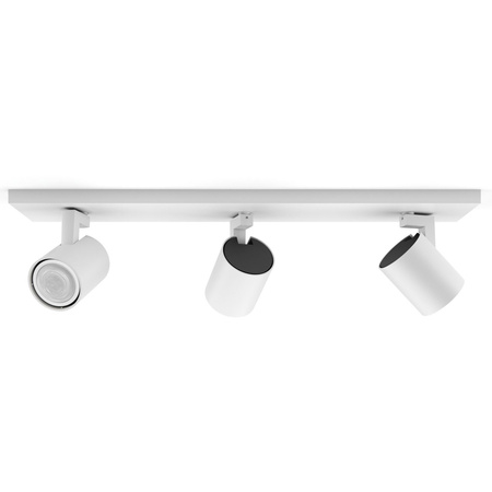 LED Spot Runner White 3x 4,2W CCT PHILIPS HUE Bluetooth Zigbee stropní světlo + stmívač