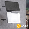 Solární reflektor LED reflektor 6500K IP44 senzor pohybu a soumraku LENO LUMILED