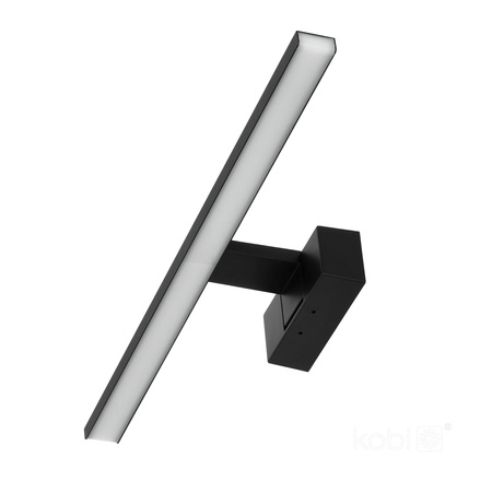 Venkovní nástěnná lampa LED 8W 560lm 4000K Neutral IP44 Black Lumireflect Kobi Garden Wall