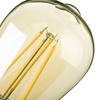 LED žárovka E27 Edison ST64 7W = 55W 725lm 2700K Warm Amber XLED Filament Kanlux