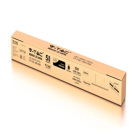 LED lineární svítidlo 60W 4000K Pendant White Dimmable Samsung Chip VT-7-62 V-TAC - 5 let záruka