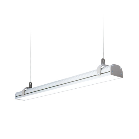 Hermetické lineární svítidlo LED 45W 6062lm 4000K Neutral IP65 IK08 Chrome HPL2 Pro Kobi