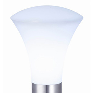 Venkovní LED zahradní svítidlo BELLA E27 Stožár 80cm Chrome Volteno