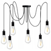 6x E27 Závěsná stropní lampa, Pavouk ARANE LUMILED