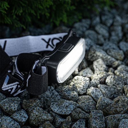 Dobíjecí čelovka 300lm COB LED 4 režimy VAYOX