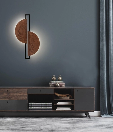 Nástěnné svítidlo LED 14W 340lm 3000K teplá hnědá Moderní SUNRISE LED 7652 Nowodvorski