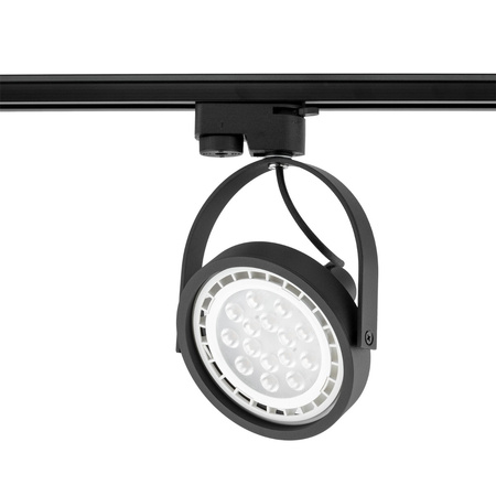 Kolejové bodové svítidlo LEON ES111 stropní svítidlo Pohyblivé černé
