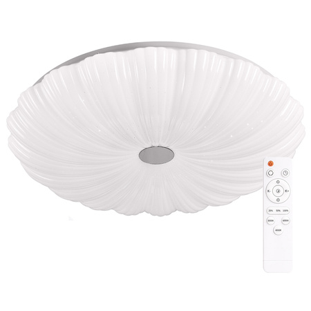 Plafond LED stropní svítidlo FLOWER 36W 3060lm GOLDLUX (Polux) + dálkové ovládání 3000K-6500K
