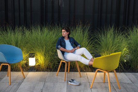 Venkovní stožáry LED E27 IP54 Ground Graphite INVO KANLUX