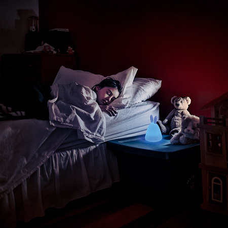 Dětská noční lampa citlivá na dotyk RABBIT LED 2.5 W Teplá bílá WHITE + RGB Nightlux Touch Rabbit LEDVANCE