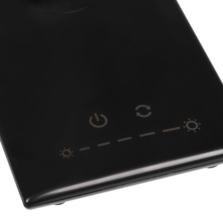 Stolní stolní lampa Školní kancelářská noční lampa Nastavitelná LED 7,3W 570lm CCT Černá nastavitelná LED stmívatelná Preda Kanlux