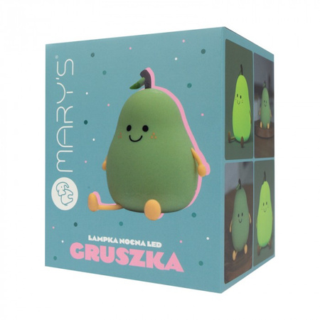 Dětské noční LED světlo 1W 6000K se studená bílám dobíjením 1200mAh zelené MARY'S GRUSH