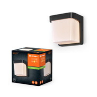 Venkovní zahradní lampa LED nástěnná lampa 11W 550lm 3000K IP65 Endura Ledvance Grey