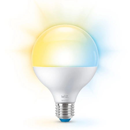 LED žárovka E27 Sphere G95 11W = 75W 1055lm 2700-6500K TW Smart SMART WiFi Bluetooth App WiZ