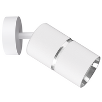 Nástěnné a stropní bodové svítidlo GU10 White Silver BAMBOO Sanico Goldlux