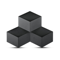 LED nástěnné svítidlo 9W 4000K IP20 Black VT-709 V-TAC