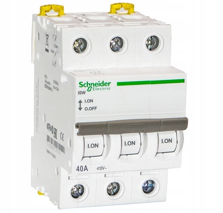 3P 40A IP20 415V Schneider odpínač