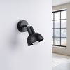 Nástěnné svítidlo ELBA E27 Reflector Movable Black Loft SOLLUX