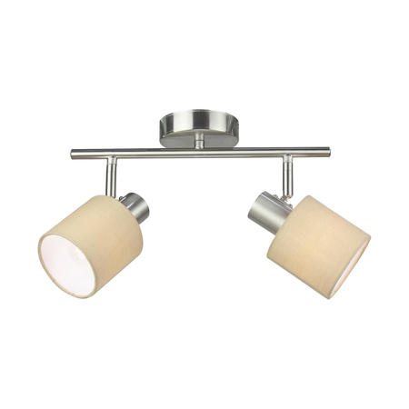 Bodové stropní svítidlo 2x E14 hnědé Moderní Natina 5010 Rabalux