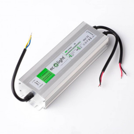 Hermetické napětí LED napájecí zdroj IP67 250W 12V Ecolight