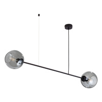 LIBRA Lustr Závěsné stropní svítidlo Graphite Black Loft 2xE27 3338 TK Lighting