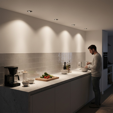 10x LED žárovka GU10 s reflektorem PAR16 5,2W = 55W 720LM 4000K neutrální bílá 38° LUMILED