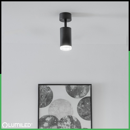Nástěnné svítidlo LED Spot GU10 IP44 ADERO Black Lumiled Wall lamp