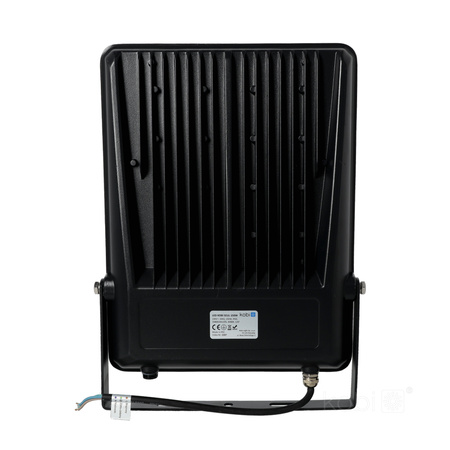 Venkovní LED reflektor Zahrada 150W 19500lm 4000K Neutrální 120° IP65 IK06 Černá Seul Kobi