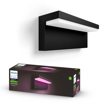 Venkovní nástěnná lampa Philips HUE Nyro WACA 13,5 W černá 17456/30/P7
