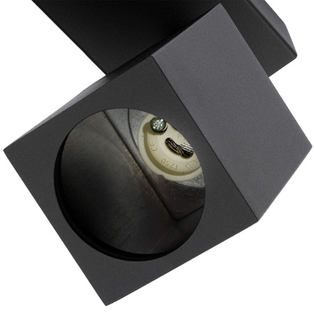 Reflektorové stropní svítidlo 4xGU10 QUANTUS Black