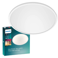 LED stropní svítidlo SUPERSLIM 15W 2700K 30cm stmívatelné bílé PHILIPS