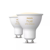 2x LED žárovka GU10 s reflektorem 4,2W = 50W 400lm 2200-6500K CCT SMART Smart Bluetooth ZigBee White Ambiance Philips HUE