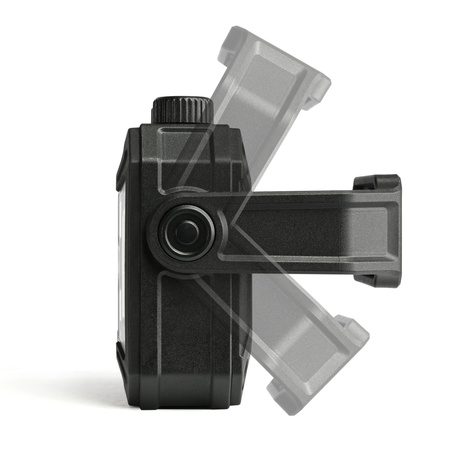 LED multifunkční dobíjecí svítilna 3 barvy světla 20W 1500lm 5000K černá IP67 Videx