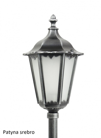 Venkovní zahradní lampa LANTERN E27 Retro Classic K 5002/3 84cm černá Su-Ma