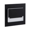 Schodišťové svítidlo LED 0,8W 14lm 4000K Neutral Square Black Sabik Kanlux