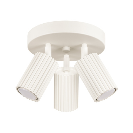 Stropní svítidlo Plafond Tuba Spot 3x GU10 Beige Carbon Deep Space SL.1601 Sollux
