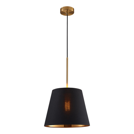 Stropní závěsné svítidlo E27 černé zlato ELENA Sanico Goldlux