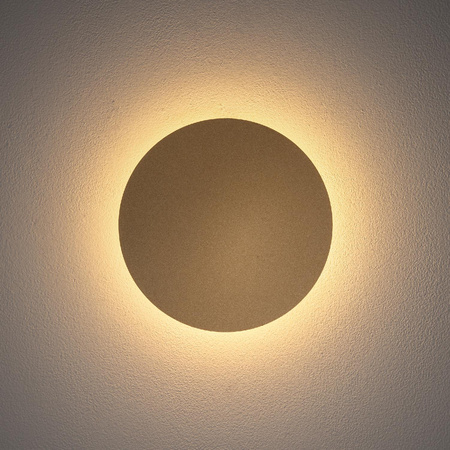 Nástěnné svítidlo LED 7W 60lm 3000K Warm Gold Modern RING LED S 10317 Nowodvorski