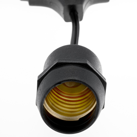 Venkovní řetěz 20m, 20x E27 MALUS LUMILED