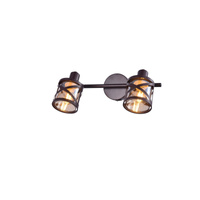 Bodové stropní svítidlo 2x E14 Brown Industrial Oberon 5336 Rabalux