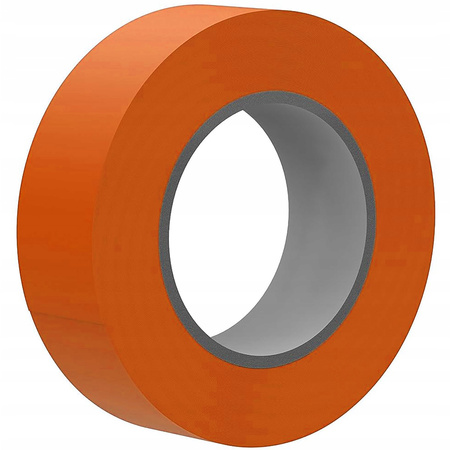 Silná PVC izolační páska Voděodolná 15mm x 0,13mm Oranžová 10m