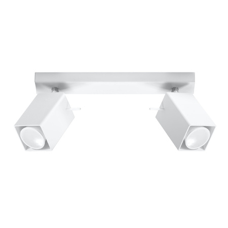 MERIDA stropní svítidlo 2xGU10 Reflektor Halogenové svítidlo Moving 30cm Bílá SOLLUX