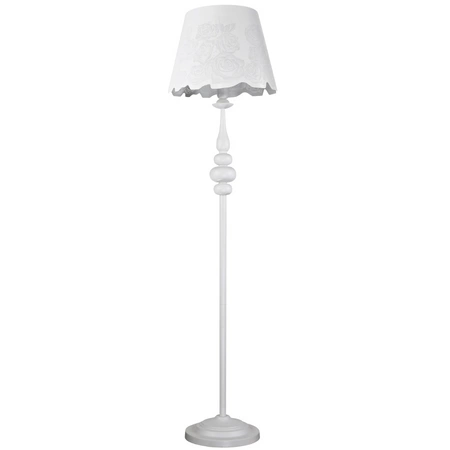 Stojací lampa Fabrizia 1xE27 bílá 150cm - GOLDLUX (Polux)